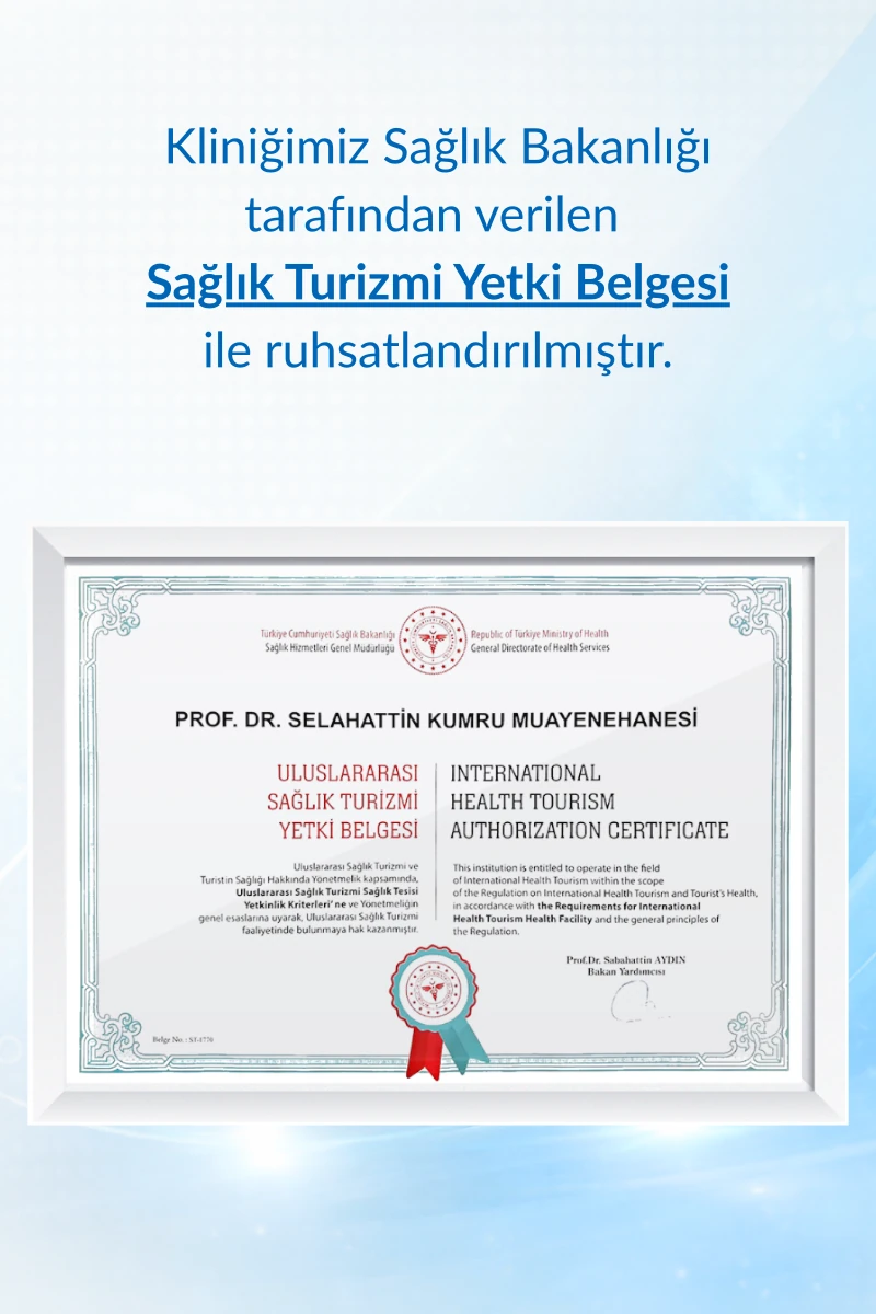 Sağlık Turizmi Yetki Belgesi Mobil